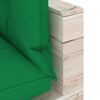 vidaXL Set Divani da Giardino Pallet 7 pz con Cuscini in Legno di Pino