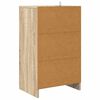 vidaXL Comodini 2 pcs Rovere Sonoma 40 x 30 x 467 cm Legno multistrato