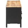 vidaXL Mobile Porta TV 120x30x40 cm in Legno Massello di Mango Grezzo