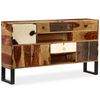 vidaXL Credenza in Legno Massello di Acacia 140x30x80 cm