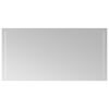 vidaXL Specchio da Bagno con Luci LED 100x50 cm