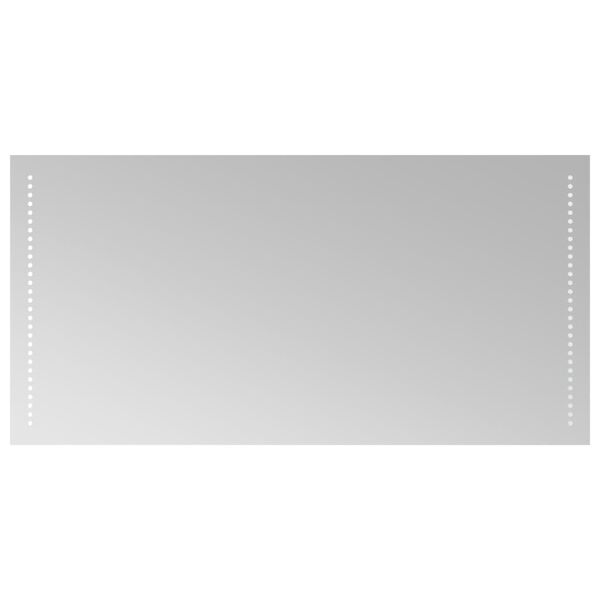 vidaXL Specchio da Bagno con Luci LED 100x50 cm