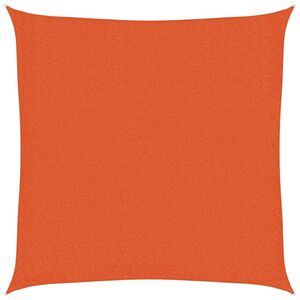 vidaXL Vela Parasole 160 g/m&sup2; Arancione 2x2 m in HDPE