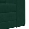 vidaXL Divano letto Verde Scuro 98 x 71 x 83 cm Velluto