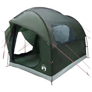 vidaXL Tenda da auto con tetto Verde militare 239 x 210 x 210 cm