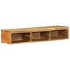 vidaXL Mobile TV a Parete 100x30x19 cm in Legno Massello di Acacia