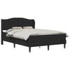 vidaXL Struttura del letto con testiera Nero 140 x 190 cm Velluto