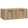 vidaXL Mobile Porta TV da Muro 78,5 x 41 x 30 cm Rovere Artigianale