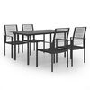 vidaXL Set da Pranzo da Giardino 5 pz