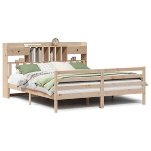 vidaXL Letto Libreria senza Materasso 180x200 cm in Legno di Pino