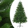 vidaXL Albero di Natale Preilluminato con Palline Verde 180 cm