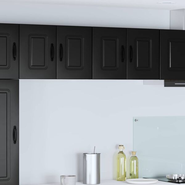 vidaXL Mobile da cucina Kalmar Nero 60 x 31 x 40 cm Legno multistrato
