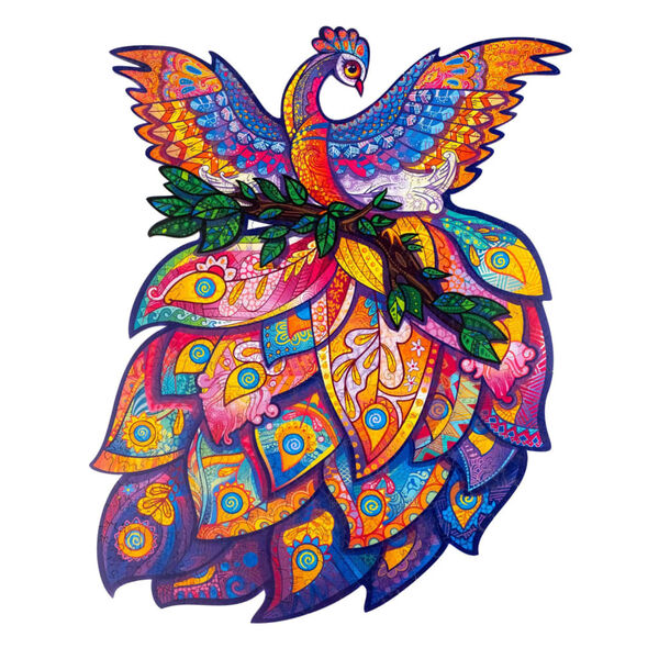 UNIDRAGON Puzzle in Legno 297 pz Fairy Bird King Size30x39 cm