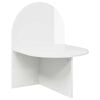 vidaXL Comodino Bianco Lucido 48 x 49 x 65 cm Legno ingegnerizzato