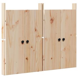 vidaXL Porta da cucina MEPPEL 2 pz Crema 50 x 9 x 82 cm