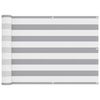vidaXL Schermo da balcone 75 x 400 cm Tessuto Oxford Rettangolare