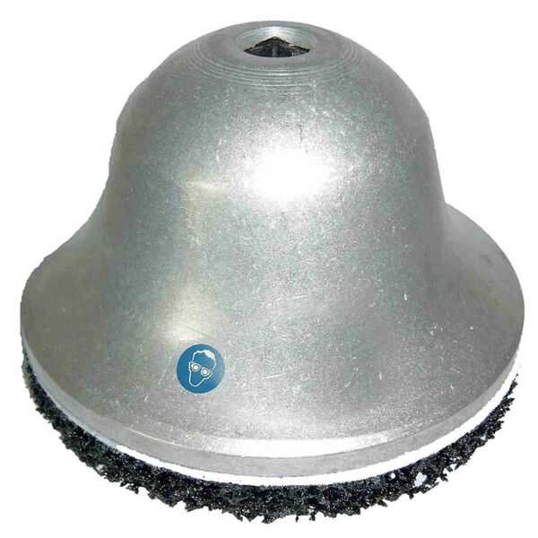 RODAC Platorello con Disco Abrasivo per Avvitatore a Percussione 15 cm