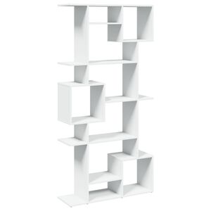 vidaXL Libreria Bianca 92x29x188 cm in Legno Multistrato