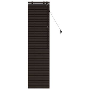 vidaXL Tenda Veneziana Marrone Scuro 45 x 160 cm 35 mm
