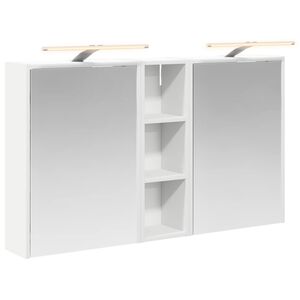 vidaXL Set di Armadi da Bagno 3 pcs 106 x 16 x 62,5 cm
