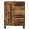 vidaXL Credenza con cassetto Legno vecchio 69,5 x 34 x 90 cm