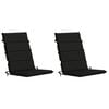vidaXL Cuscino per sedia a schienale alto GEMERT 2 pz 100% Poliestere