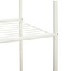 vidaXL Stendibiancheria con lo scaffale Bianco 80 x 53 x 156 cm