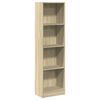 vidaXL Libreria Rovere Sonoma 40x24x143 cm in Legno Multistrato