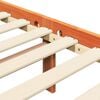 vidaXL Struttura del letto 2 pcs Marrone cerato 150 x 200 cm