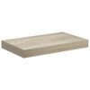 vidaXL Scaffali a Parete 4 pz Rovere 40x23x3,8 cm in MDF