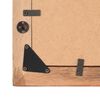 vidaXL Cornici Foto 2 pz 50x70 cm Legno Massello di Recupero e Vetro