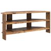 vidaXL MobileTVAngolare Legno vecchio 102x40,5x45cm Legno multistrato