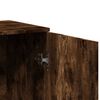 vidaXL Credenza Rovere Fumo 79x38x80 cm in Legno Multistrato