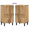 vidaXL Credenza 40x33x75 cm in Legno Massello di Mango