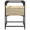 vidaXL Comodini 2 pz Rovere Sonoma 40x40x55 cm in Legno Multistrato