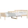 vidaXL Dormeuse senza Materasso 90x190 cm in Legno Massello di Pino