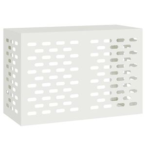 vidaXL Copertura per condizionatore d'aria Bianco 90 x 40 x 60 cm
