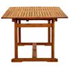 vidaXL Set Pranzo da Giardino 7pz Legno Massello di Acacia e Textilene