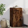 vidaXL Credenza Rovere Fumo 50x42,5x93 cm in Legno Multistrato