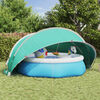 vidaXL Dome Piscina Blu 472 x 460 x 229 cm