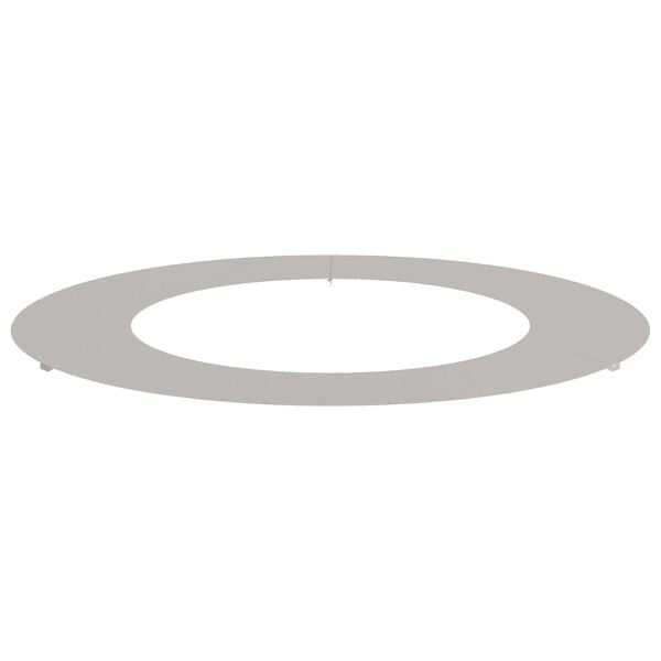 vidaXL adatto per Anello d'Albero Piatto Marrone Ø50 / 80 cm