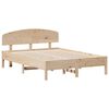 vidaXL Letto senza Materasso 135x190 cm in Legno Massello di Pino