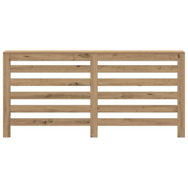 vidaXL Copertura Termosifone Rovere 175x20x82 cm in Legno Multistrato