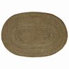 vidaXL Tappeto da Area Naturale e Nero 205 x 305 cm Juta