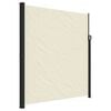 vidaXL Tenda da Sole Laterale Retrattile Crema 220x500 cm