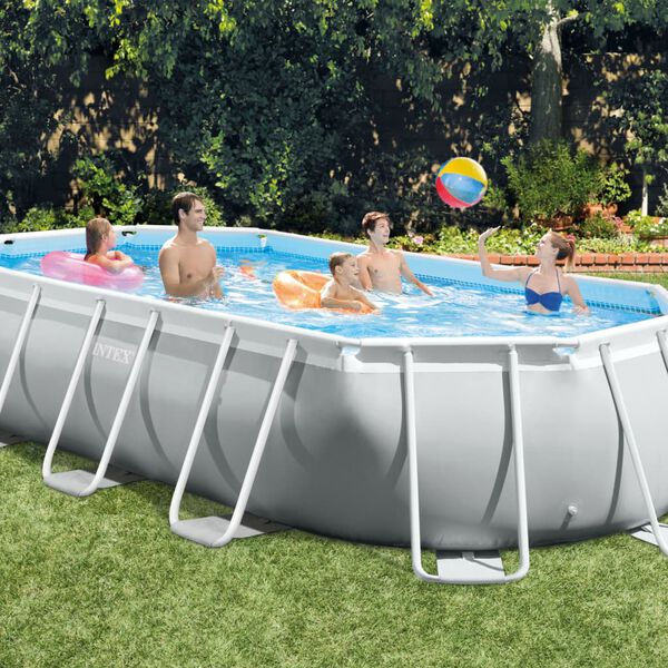 Intex Prism Frame Set Piscina Ovale 503x274x122 cm 26796GN