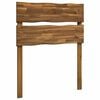 vidaXL Testiera con bordo vivo ROSTOCK Naturale 75 cm