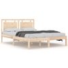 vidaXL Giroletto in Legno Massello 120x190 cm Small Double
