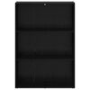 vidaXL Libreria Rovere Nero 60 x 30 x 76.5 cm Legno multistrato