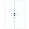 rillprint Etichette Autoadesive 105x99 mm 1000 Fogli Bianchi